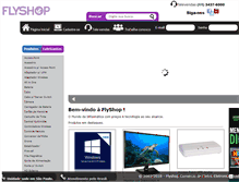 Tablet Screenshot of flyshop.com.br
